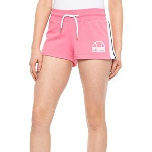 🛑CLEARANCE‼️ 🆕 Ellesse Natio Pink and white Shorts